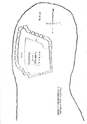 Figure 8.5 Spanish cannon battery in San Francisco, California at the mouth of the harbor.