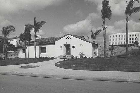 Figure 3.5 Scripps Cottage in its original location. Courtesy of San Diego State 